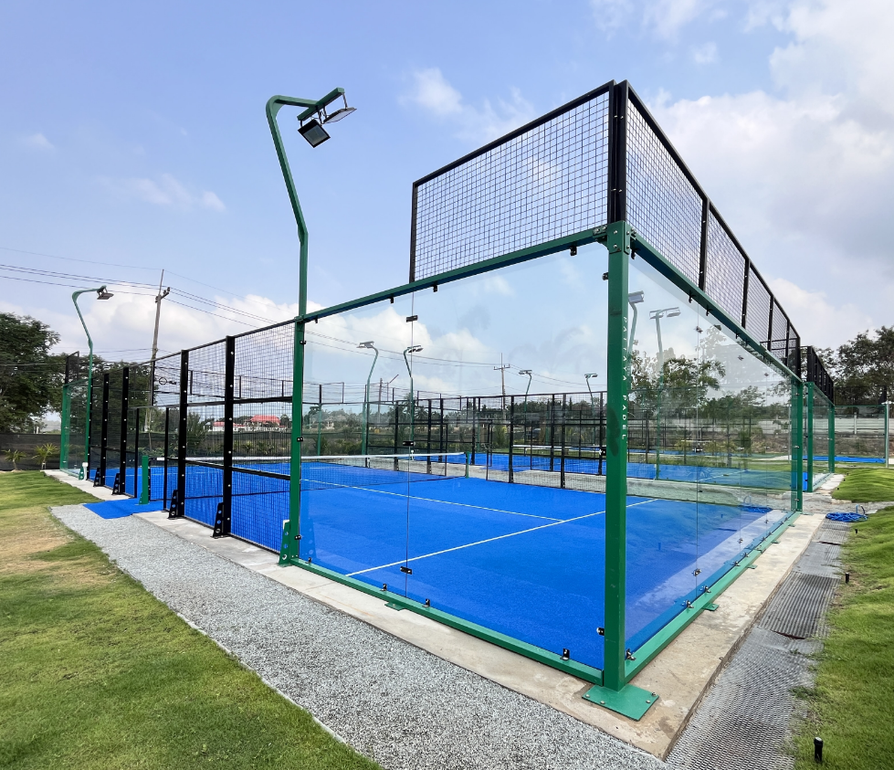 Herstellerabbildung aus der Nanjing-Exito-Preisliste: EX003 Panoramic Padel Court.